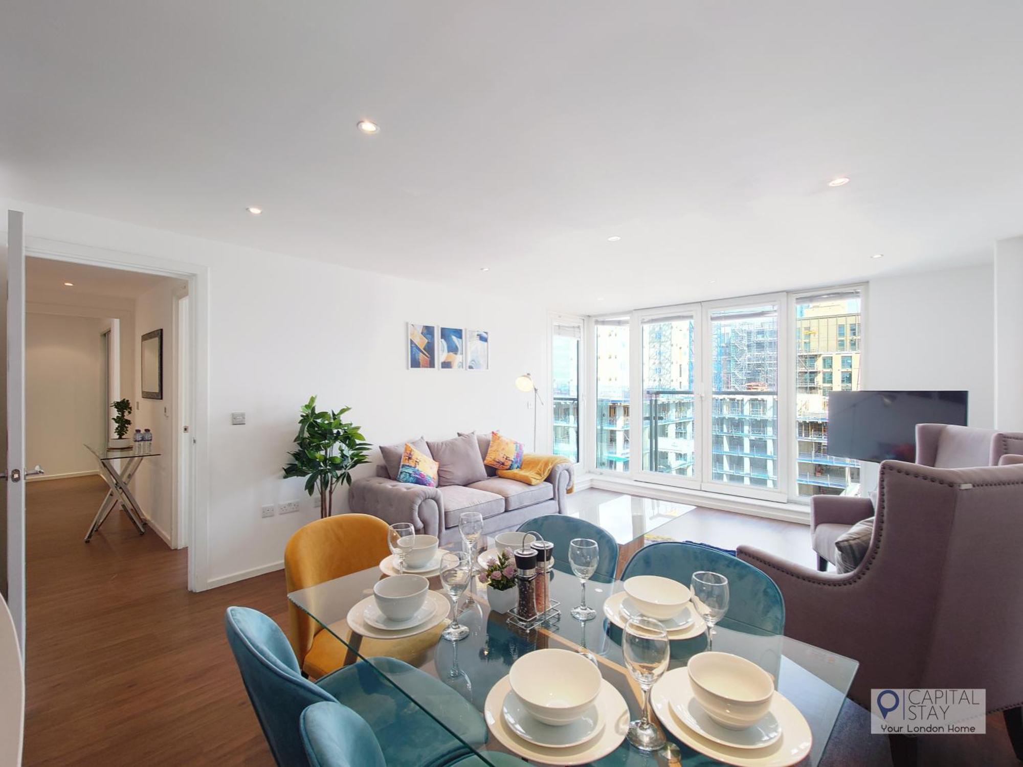 Deluxe Two Bed Apartment By London Excel & O2 Londres Exterior foto