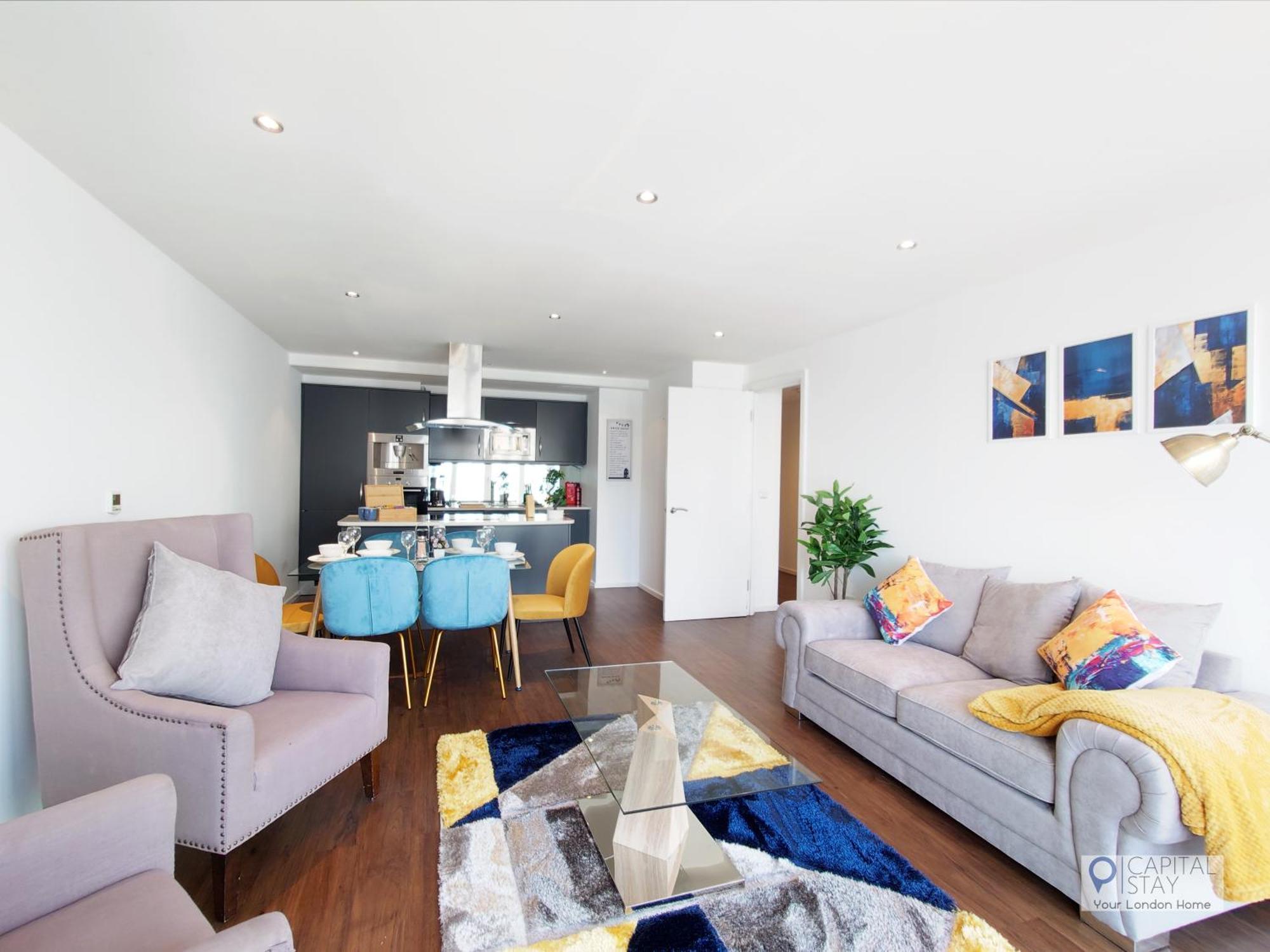 Deluxe Two Bed Apartment By London Excel & O2 Londres Exterior foto