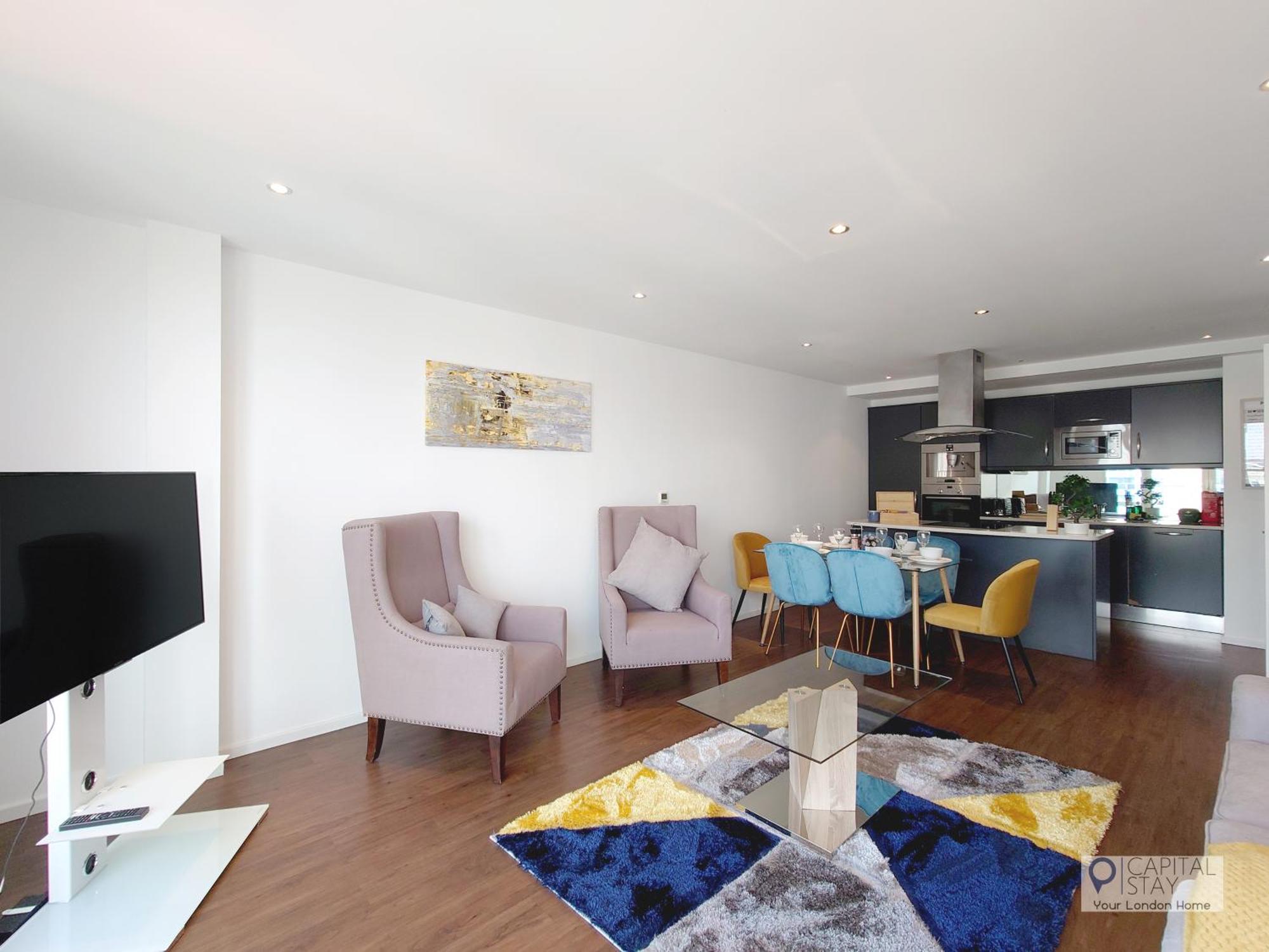 Deluxe Two Bed Apartment By London Excel & O2 Londres Exterior foto